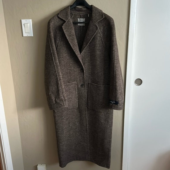 Kith Women Rory Herringbone Coat Modsy - Picture 3 of 10